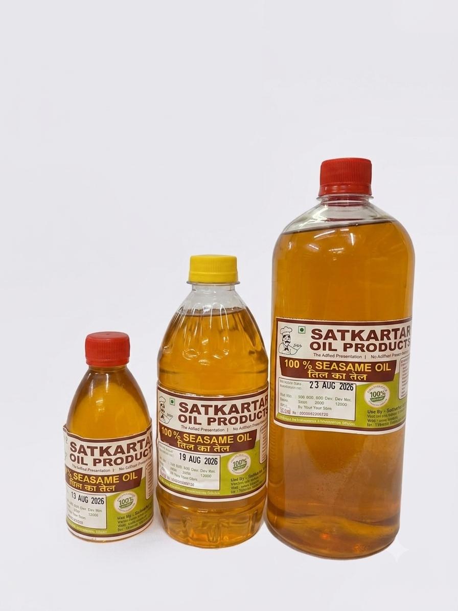 SESAME OIL (TIL OIL) .400GM